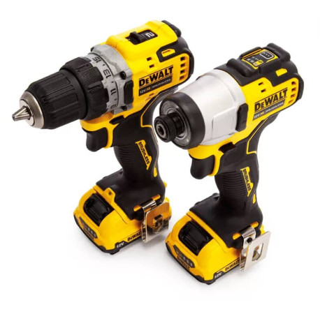 Набор из двух аккумуляторных бесщеточных инструментов DeWALT DCK2110L2T купить