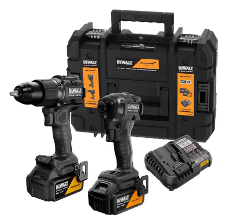 Набір з двох акумуляторних інструментів McLaren F1 TEAM SPECIAL EDITION XR Li-lon 18В 4Аг DeWALT DCK2222MM2T