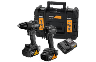 Набір з двох акумуляторних інструментів McLaren F1 TEAM SPECIAL EDITION XR Li-lon 18В 5Аг DeWALT DCK2222MP2T