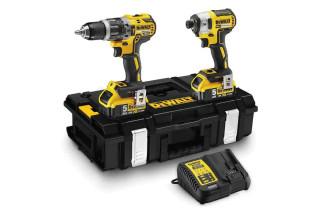 Набор из двух аккумуляторных инструментов бесщеточных DeWALT DCK266P2
