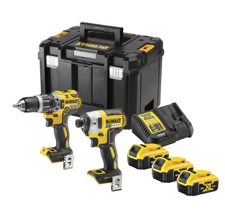 Набір з двох акумуляторних інструментів безщіткових XR Li-lon 18В 5Аг DeWALT DCK266P3T