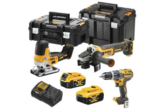 Набір з трьох акумуляторних інструментів безщіткових DeWALT DCK329P2T