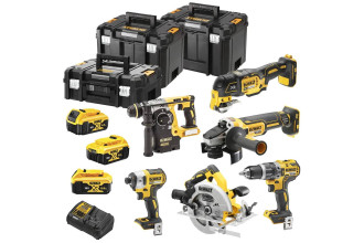 Набор из шести аккумуляторных инструментов бесщеточных DeWALT DCK685P3T