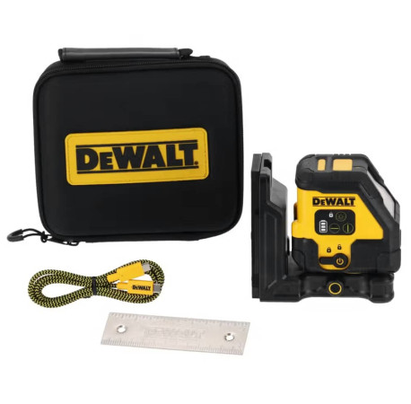 Лазерный уровень линейный 2-х плоскостной DeWALT DCLE14201RB с другого ракурса