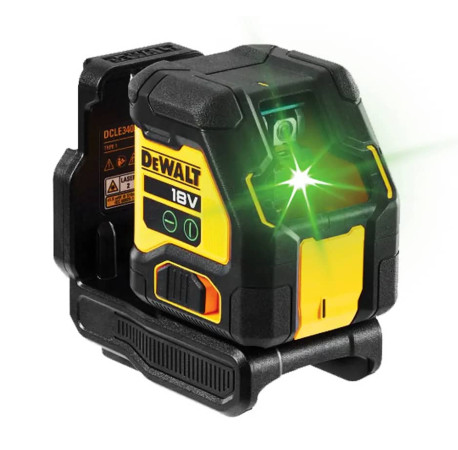 Лазерний рівень самовирівнюючий 2-х площинний 18В XR Li-Ion DeWALT DCLE34021N