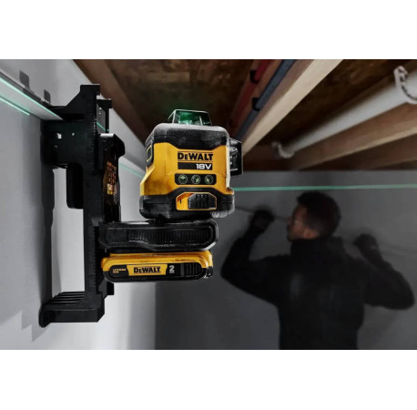 Лазерний рівень лінійний 3-х площинний DeWALT DCLE34031D1 з доставкою