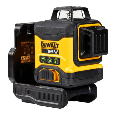 Лазерный уровень линейный 3-х плоскостной DeWALT DCLE34031N
