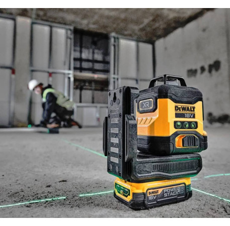 Лазерный уровень линейный 3-х плоскостной DeWALT DCLE34031N стоимость