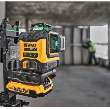 Лазерный уровень линейный 3-х плоскостной DeWALT DCLE34031N каталог