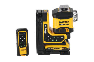Лазерный уровень самовыравнивающийся 3-х плоскостный XR Li-Ion 18В 2Ач DeWALT DCLE34035D1