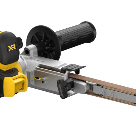 Напилок стрічковий акумуляторний XR Li-lon 18В 13x457мм DeWALT DCM200NT з іншого ракурсу