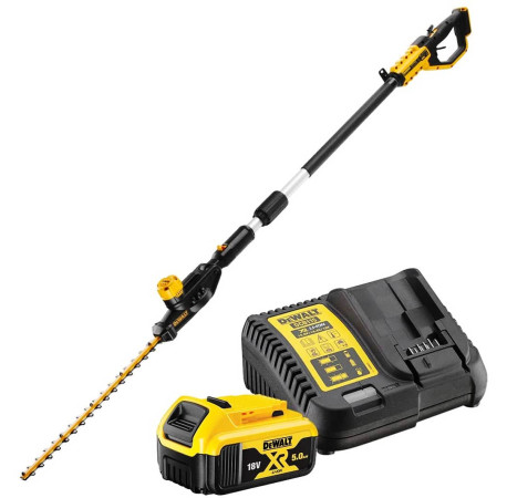 Кущоріз акумуляторний зі штангою DeWALT DCMPH566P1 з доставкою
