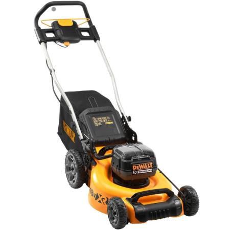 Газонокосарка акумуляторна 48см XR Li-lon 2х18В 5Аг DeWALT DCMW564P2 ціна