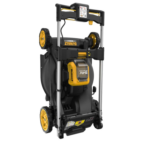 Газонокосарка акумуляторна 53см XR Flexvolt Li-lon 54B DeWALT DCMWP500N з іншого ракурсу