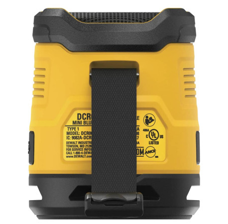 Колонка Bluetooth портативная аккумуляторная USB-C 5Вт 89дБ DeWALT DCR009 цена
