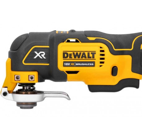 Многофункциональный инструмент аккумуляторный реноватор DeWALT DCS356NT с другого ракурса