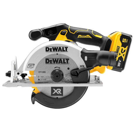 Пила дискова акумуляторна DeWALT DCS565P2 купити