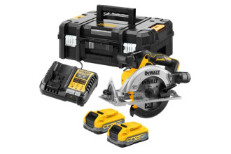 Пила дискова акумуляторна XR Li-lon 18B 5Аг 165мм DeWALT DCS565S2T