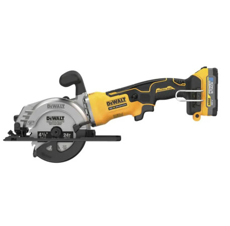 Пила дискова акумуляторна 115мм XR Li-lon 18В 1.7Аг DeWALT DCS571E1T купити