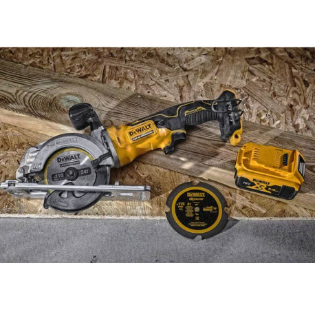 Пила дисковая аккумуляторная бесщёточная DeWALT DCS571P2 с доставкой