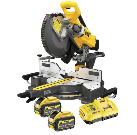 Пила торцювальна акумуляторна 305мм XR Li-lon 54В 3Аг DeWALT DCS781X2 