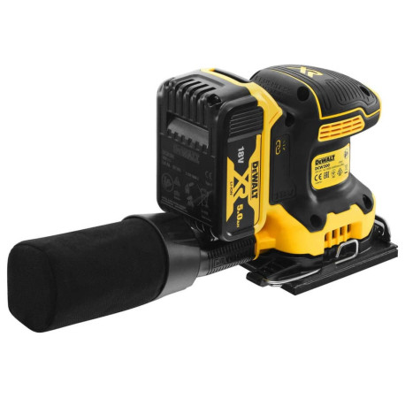 Шліфмашина вібраційна акумуляторна DeWALT DCW200P2 ціна