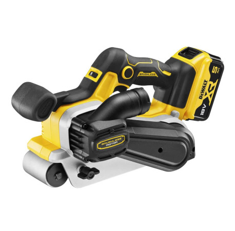 Шліфмашина стрічкова акумуляторна XR Li-lon 18В 5Аг DeWALT DCW220P2 ціна