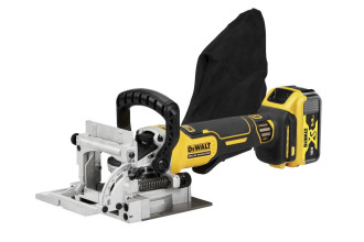 Фрезер ламельный аккумуляторный XR Li-lon 18В 5Ач 900Вт DeWALT DCW682P2