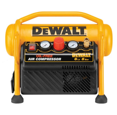 Компресор повітряний безмасляний 1.1кВт 6л DeWALT DPC6MRC купити