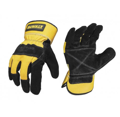 Перчатки защитные универсальные кожаные DeWALT DPG41L цена
