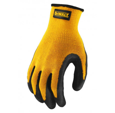 Перчатки рабочие универсальные с резиновым покрытием DeWALT DPG70L купить