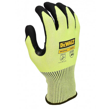 Перчатки рабочие универсальные с нитриловым покрытием DeWALT DPG855L