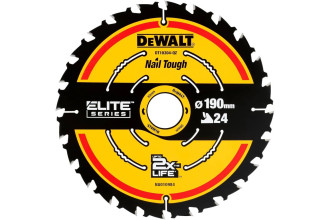 Диск пильный Eite Extreme 190x30мм 24T DeWALT DT10402