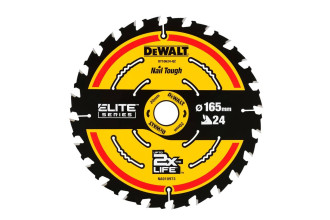 Диск пилковий Eite Extreme 165x20мм 24T DeWALT DT10400