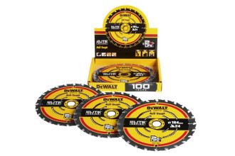 Диск пилковий Eite Extreme 184x16мм 24T 10шт DeWALT DT10401_10