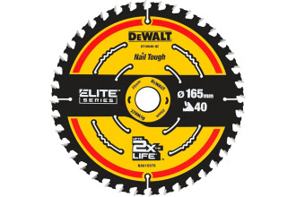 Диск пилковий Eite Extreme 165x20мм 40T DeWALT DT10640