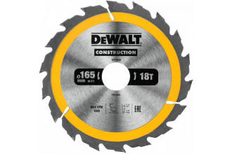 Диск пилковий Construction 165x30 мм DeWALT DT1936