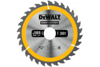 Диск пильный Construction 165x30 мм DeWALT DT1937