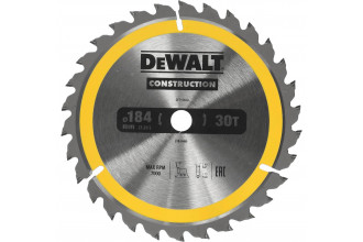 Диск пильный Construction 184x16 мм DeWALT DT1940