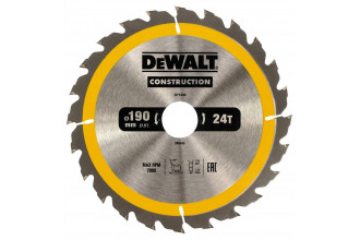 Диск пильный Construction 190x30 мм DeWALT DT1944