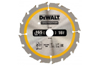 Диск пильный Construction 165x20 мм DeWALT DT1948