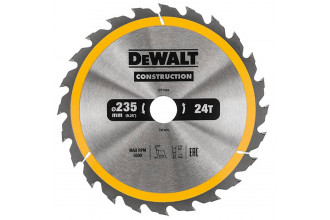 Диск пилковий Construction 235x30 мм DeWALT DT1954