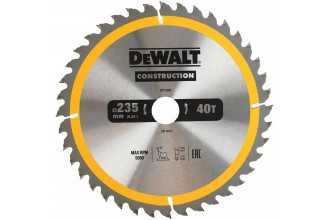 Диск пилковий Construction 235x30 мм DeWALT DT1955