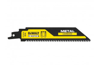 Пильное полотно по металлу Extreme Carbide для сабельной пилы DeWALT DT20436