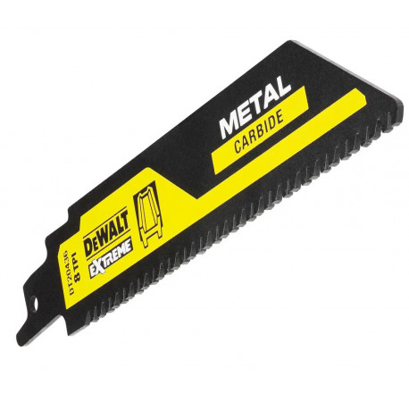 Пильне полотно по металу Extreme Carbide для шабельної пили DeWALT DT20436 купити