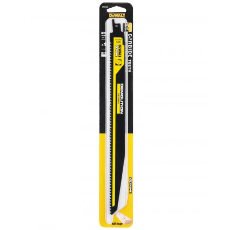 Пильне полотно по дереву Extreme Carbide 305 мм для шабельної пили DeWALT DT20438 ціна