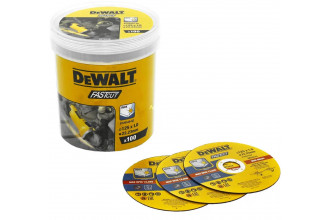 Круг відрізний FASTcut по металу 125х1х22.2 набір 100 шт DeWALT DT20540