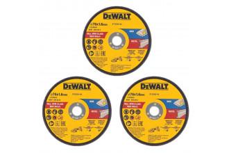Круг відрізний Inox по металу 76х1.6х9.5 набір 3 шт DeWALT DT20592