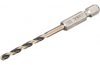 Сверло по металлу HSS-G Extreme Impact Black&Gold 3х76 мм DeWALT DT20603
