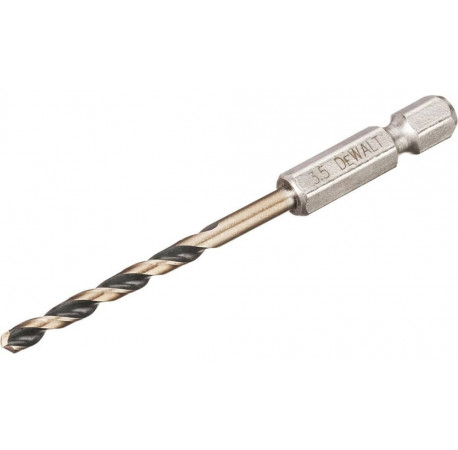 Сверло по металлу HSS-G Extreme Impact Black&Gold 3х76 мм DeWALT DT20603